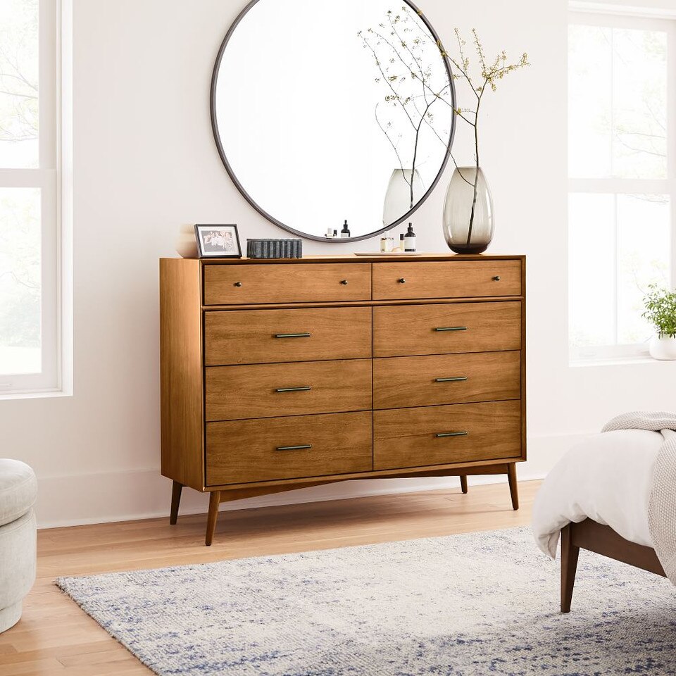 MidCentury 8Drawer Dresser Acorn west elm Australia